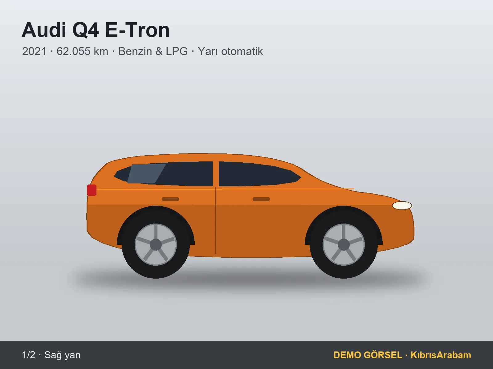 Acil satılık 2021 Audi Q4 E-Tron — fotoğraf 1 / 2