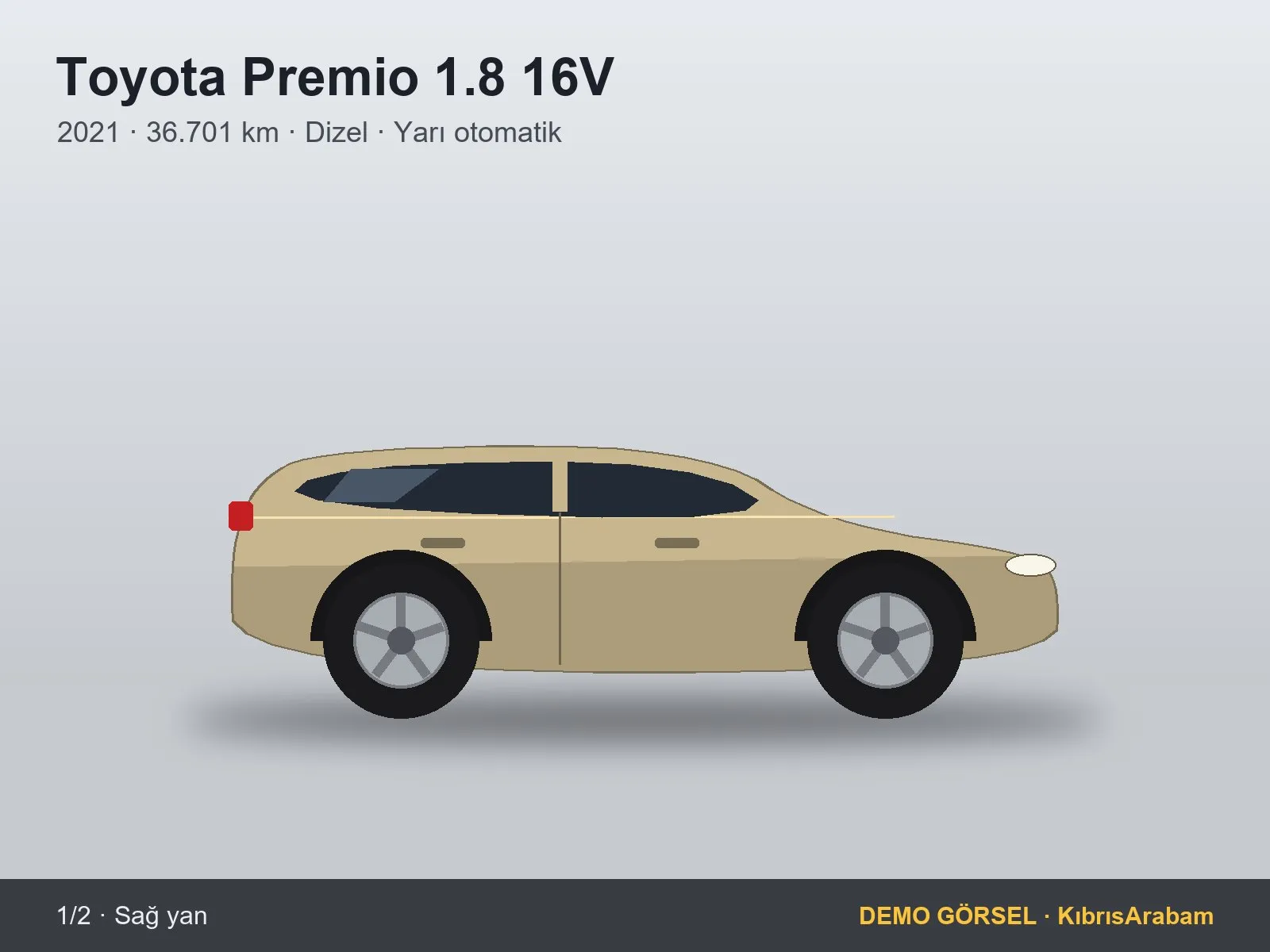 Fırsat 2021 Toyota Premio 1.8 16V — fotoğraf 1 / 2