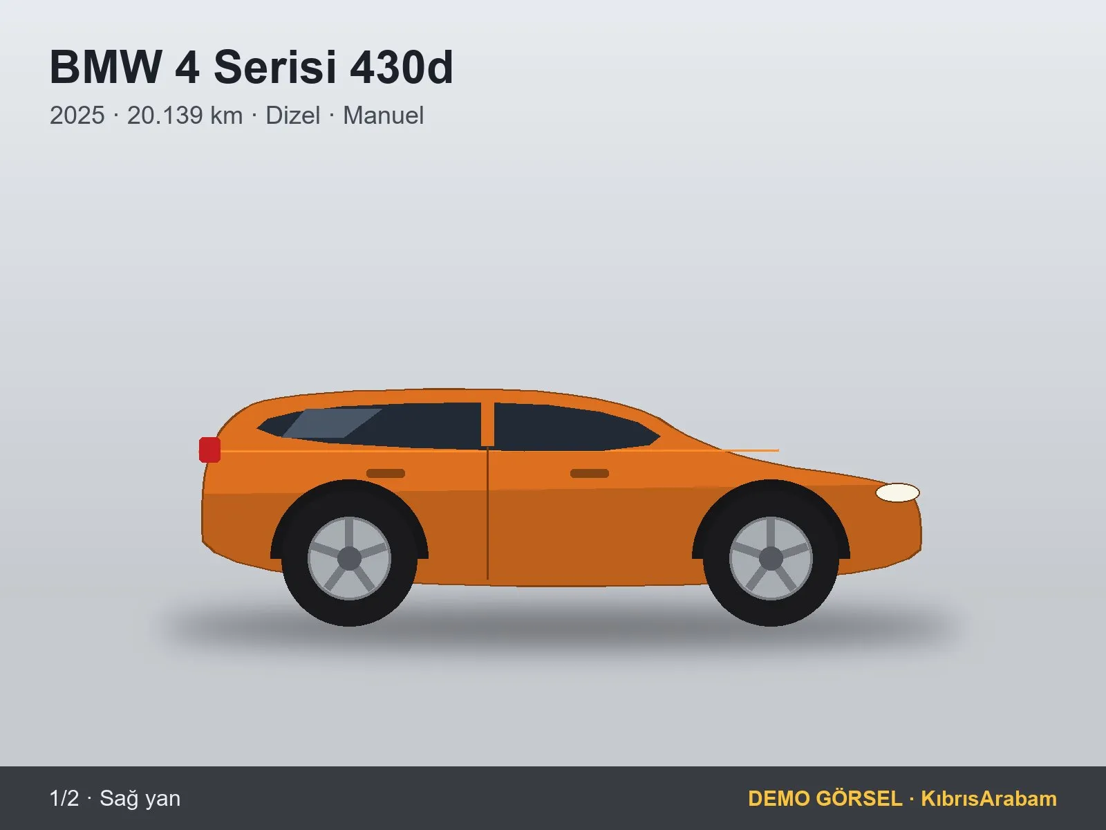Sahibinden 2025 BMW 4 Serisi 430d — fotoğraf 1 / 2