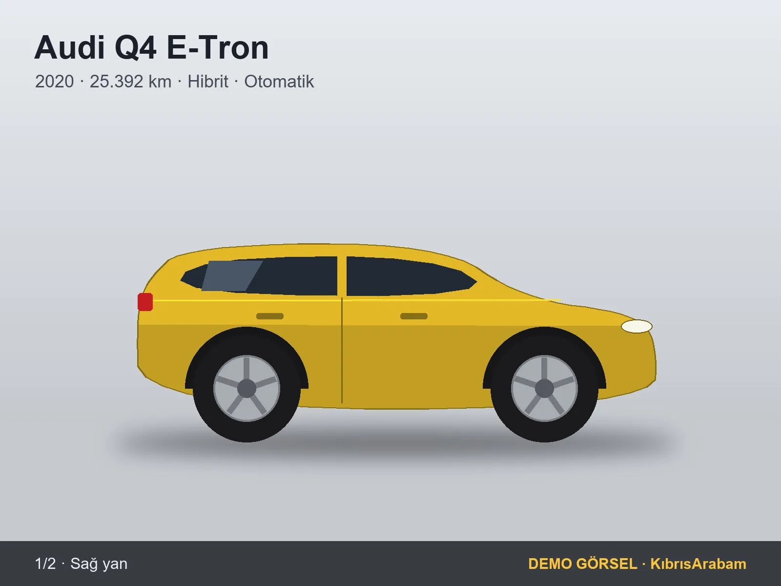 Ekspertizli 2020 Audi Q4 E-Tron — fotoğraf 1 / 2