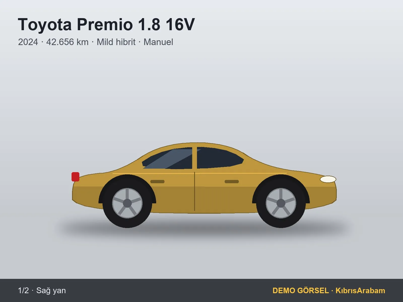 Aileden 2024 Toyota Premio 1.8 16V — fotoğraf 1 / 2