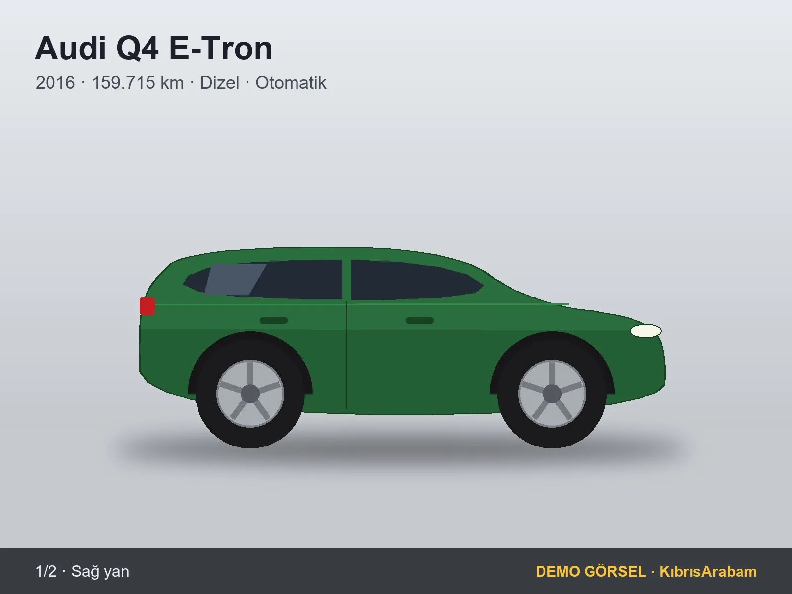 Bakımlı 2016 Audi Q4 E-Tron — fotoğraf 1 / 2