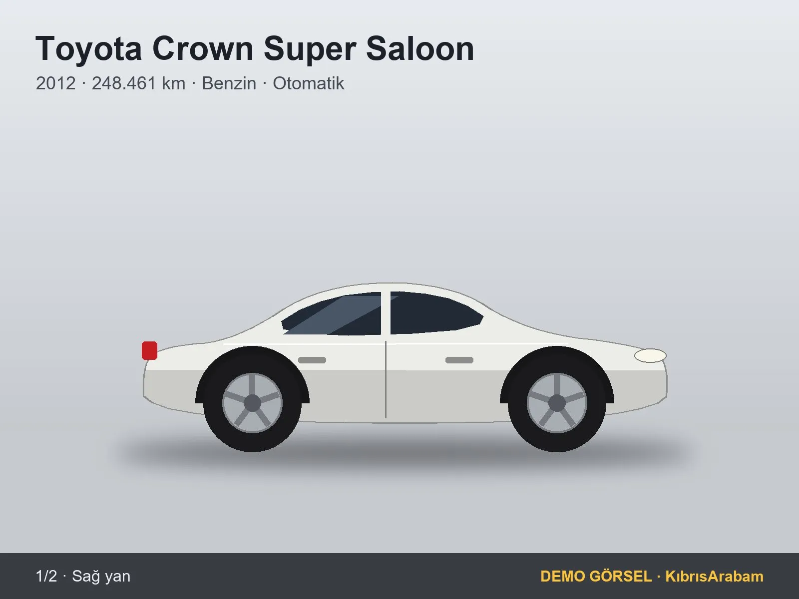 Acil satılık 2012 Toyota Crown Super Saloon — fotoğraf 1 / 2