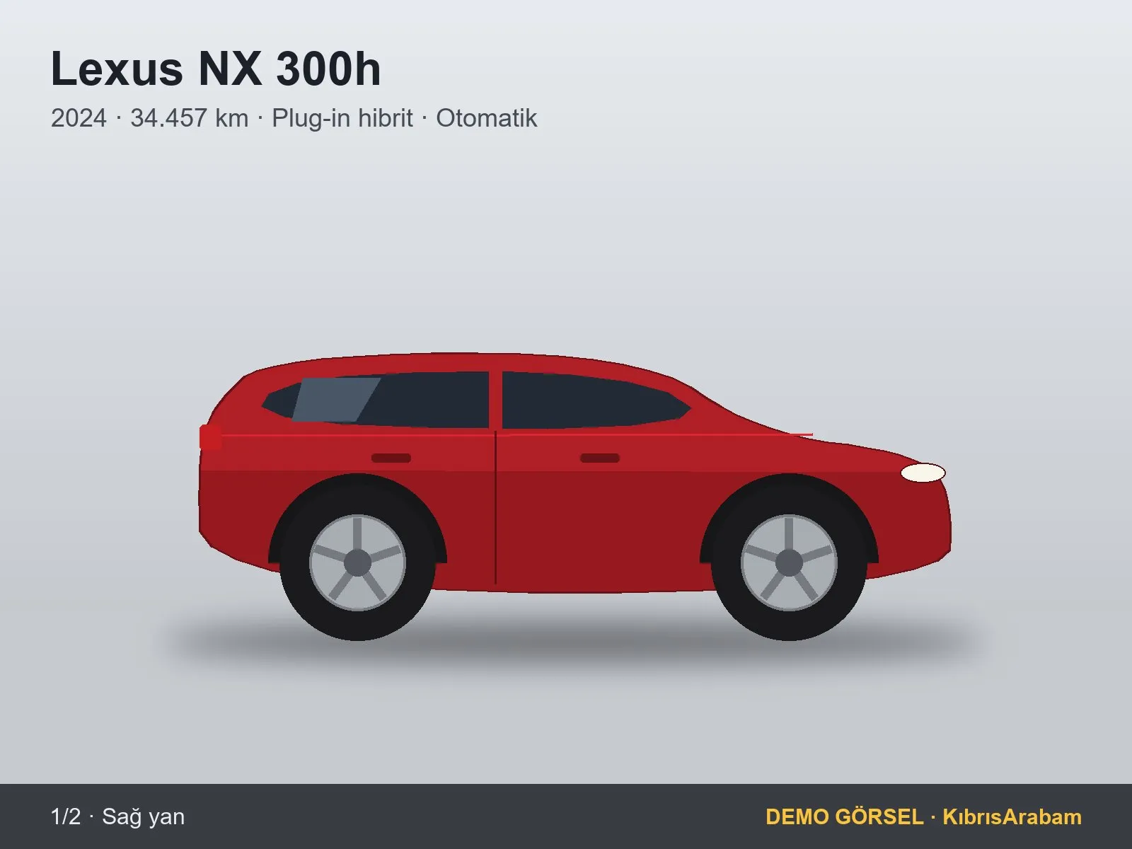 Garaj aracı 2024 Lexus NX 300h — fotoğraf 1 / 2