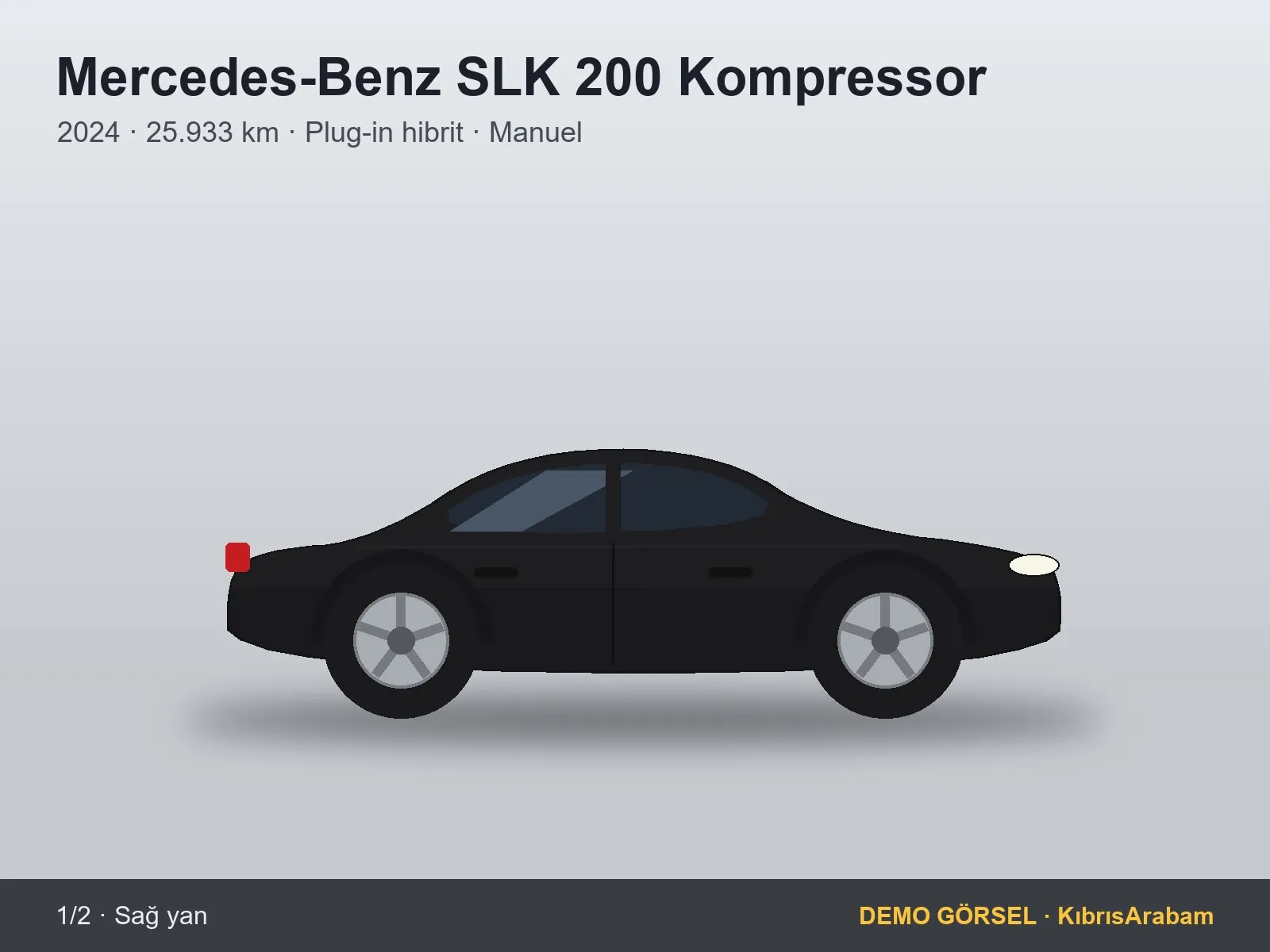 Aileden 2024 Mercedes-Benz SLK 200 Kompressor — fotoğraf 1 / 2