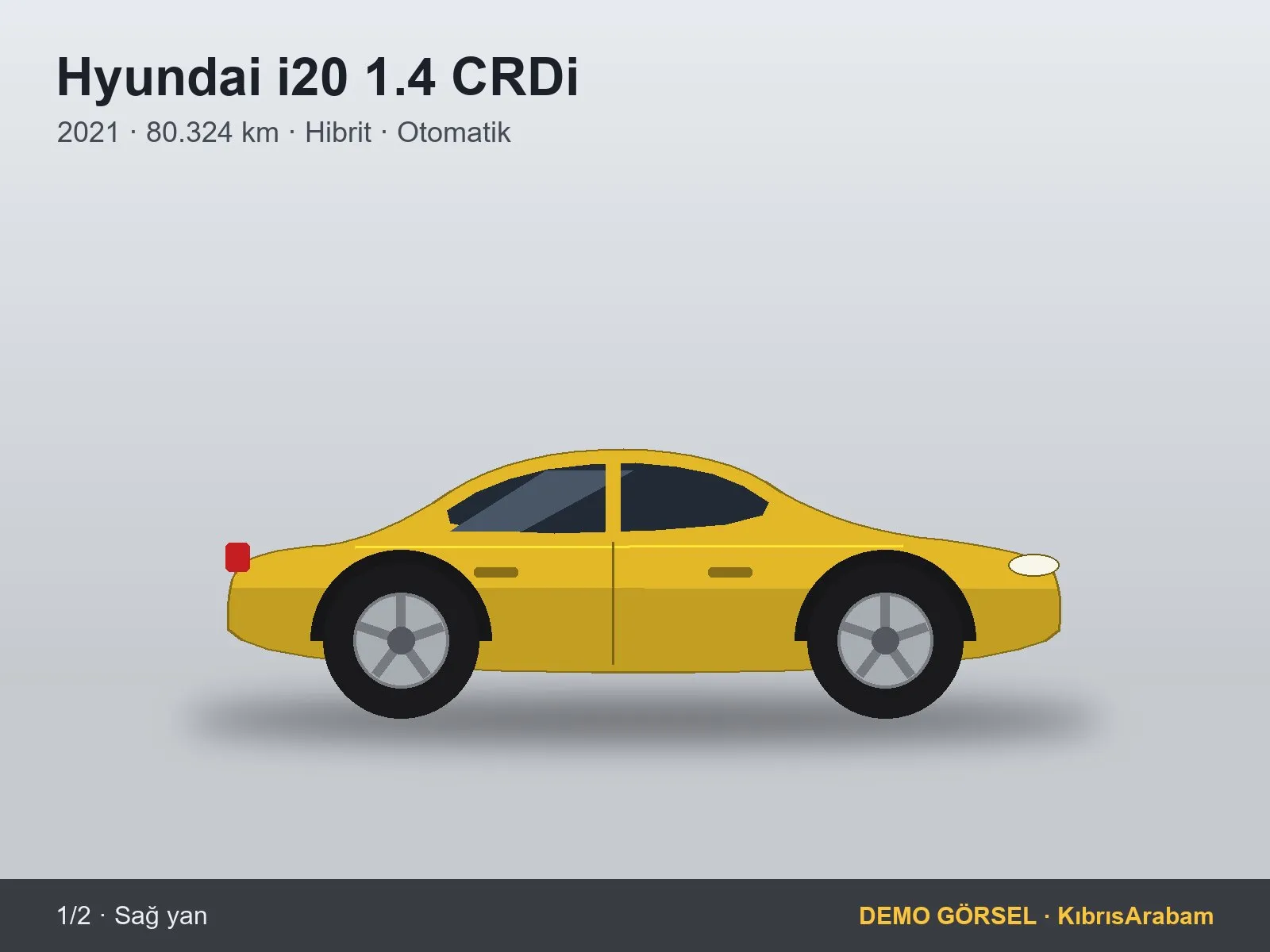 Aileden 2021 Hyundai i20 1.4 CRDi — fotoğraf 1 / 2