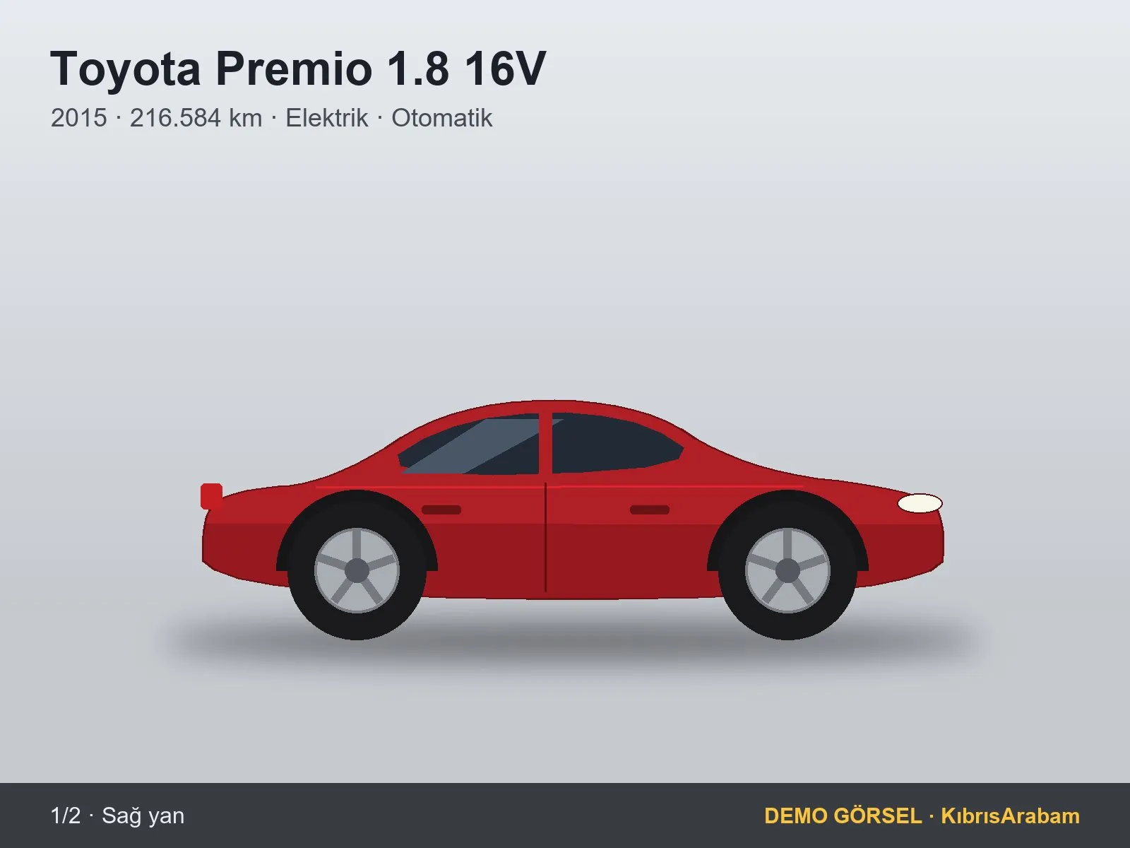 Garaj aracı 2015 Toyota Premio 1.8 16V — fotoğraf 1 / 2