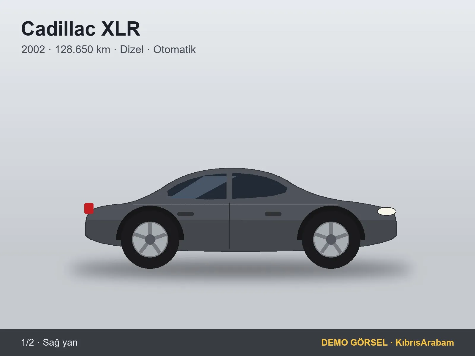 Yetkili servis bakımlı 2002 Cadillac XLR — fotoğraf 1 / 2