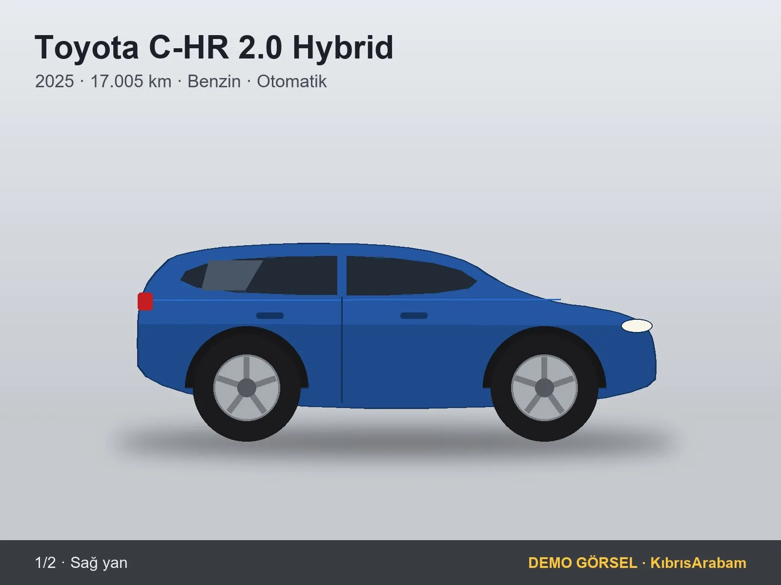 Fırsat 2025 Toyota C-HR 2.0 Hybrid — fotoğraf 1 / 2