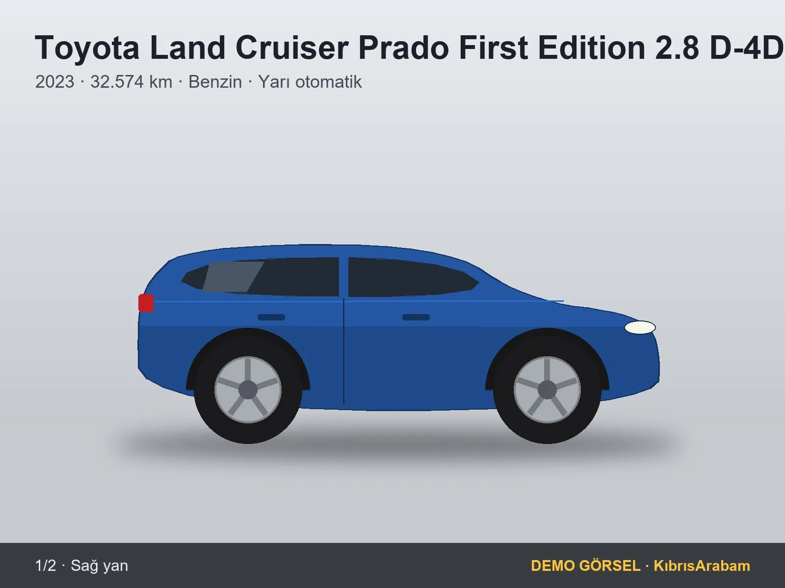2023 Toyota Land Cruiser Prado First Edition 2.8 D-4D (204 bg) 4WD Automatic — fotoğraf 1 / 2