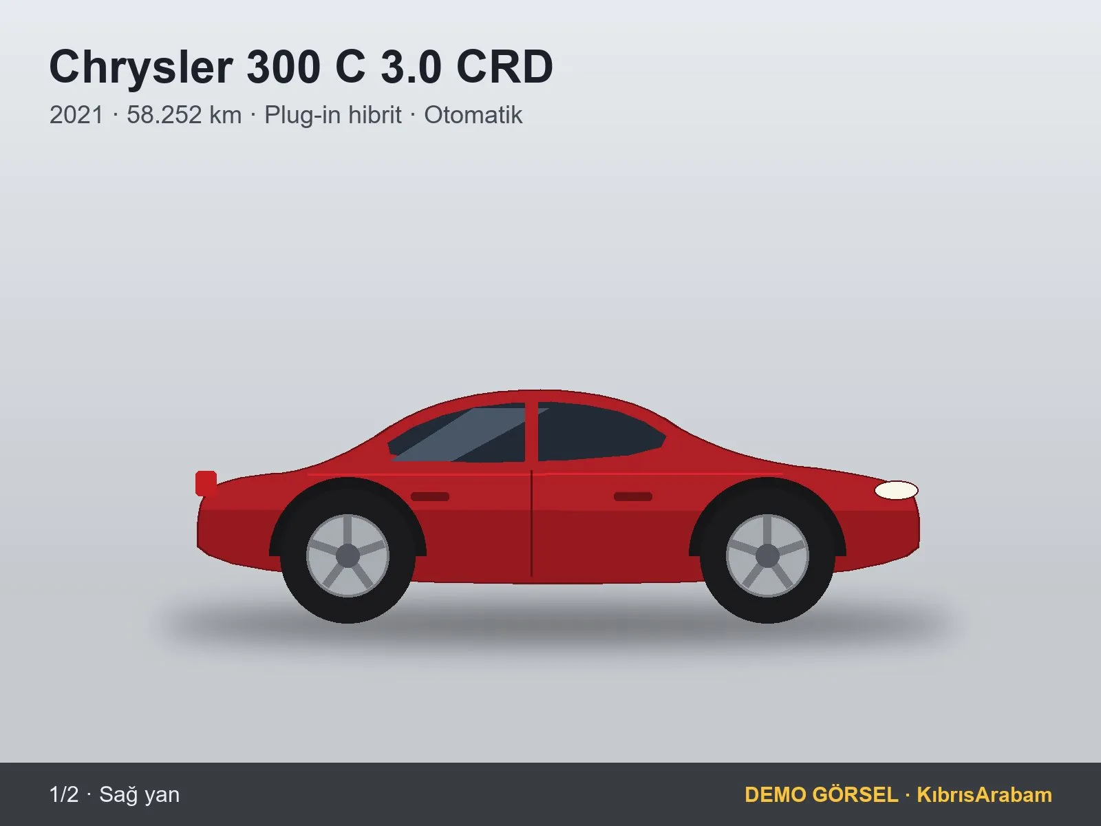 Acil satılık 2021 Chrysler 300 C 3.0 CRD — fotoğraf 1 / 2