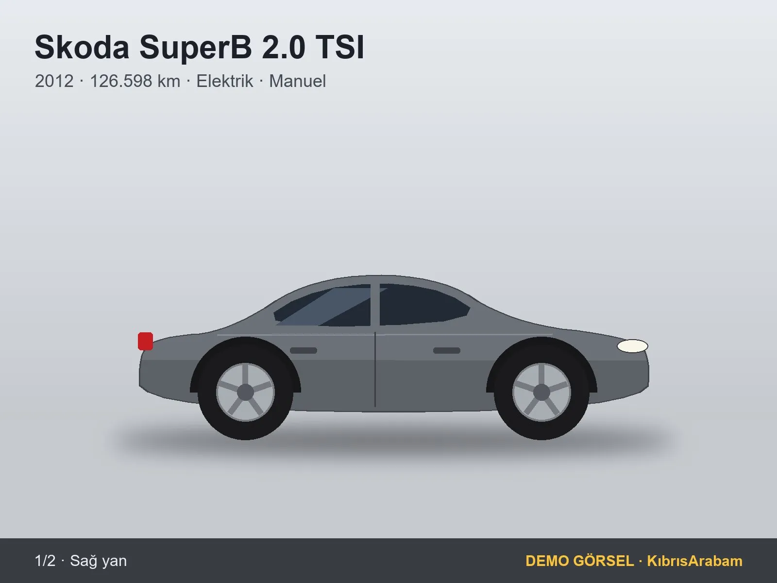 Temiz 2012 Skoda SuperB 2.0 TSI — fotoğraf 1 / 2
