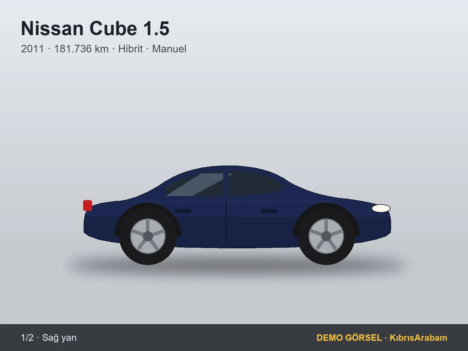 Garaj aracı 2011 Nissan Cube 1.5 — fotoğraf 1 / 2