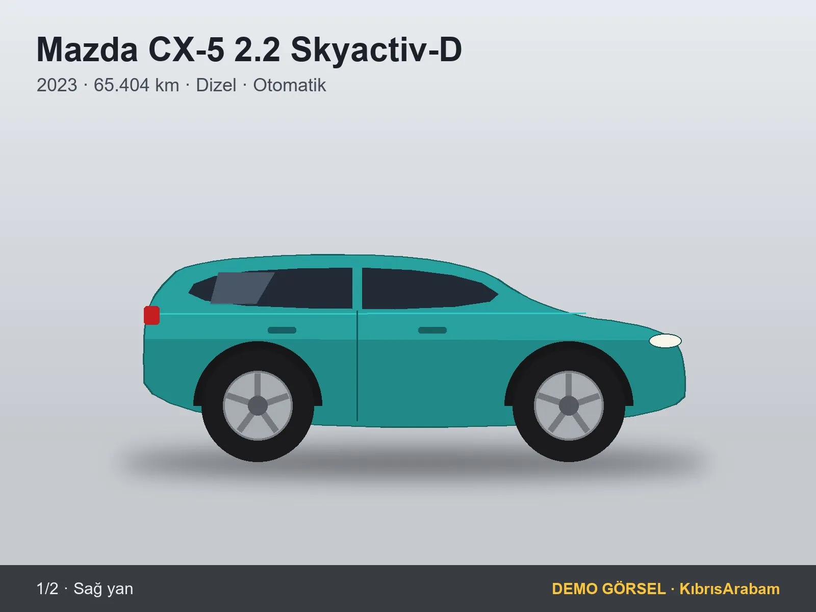 Masrafsız 2023 Mazda CX-5 2.2 Skyactiv-D — fotoğraf 1 / 2